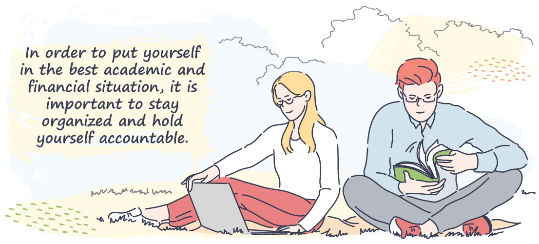 stay organized and hold yourself accountable