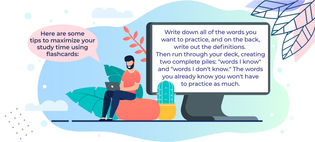 using flashcards