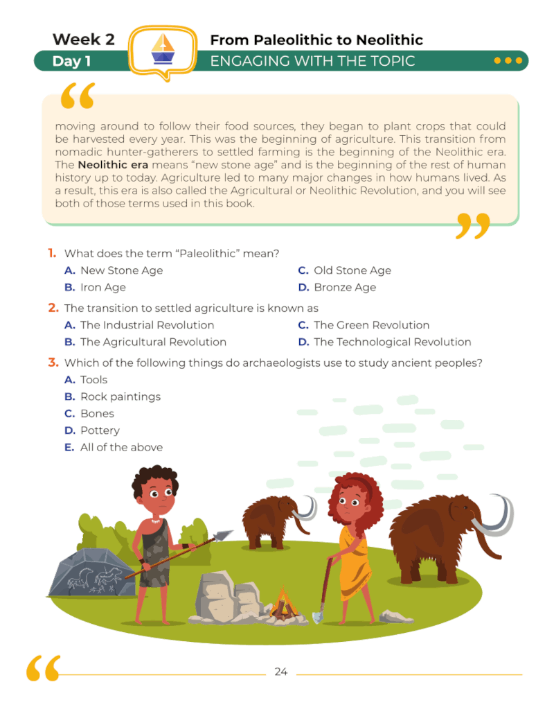 6th Grade Social Studies: Daily Practice Workbook