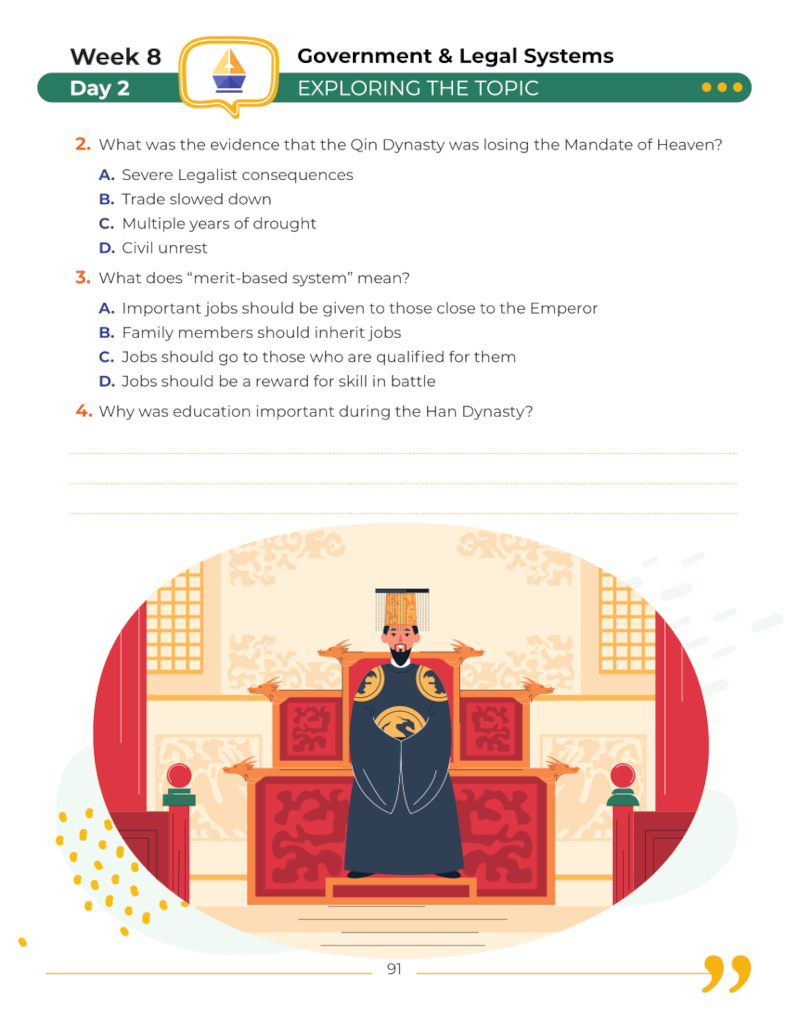 6th Grade Social Studies: Daily Practice Workbook