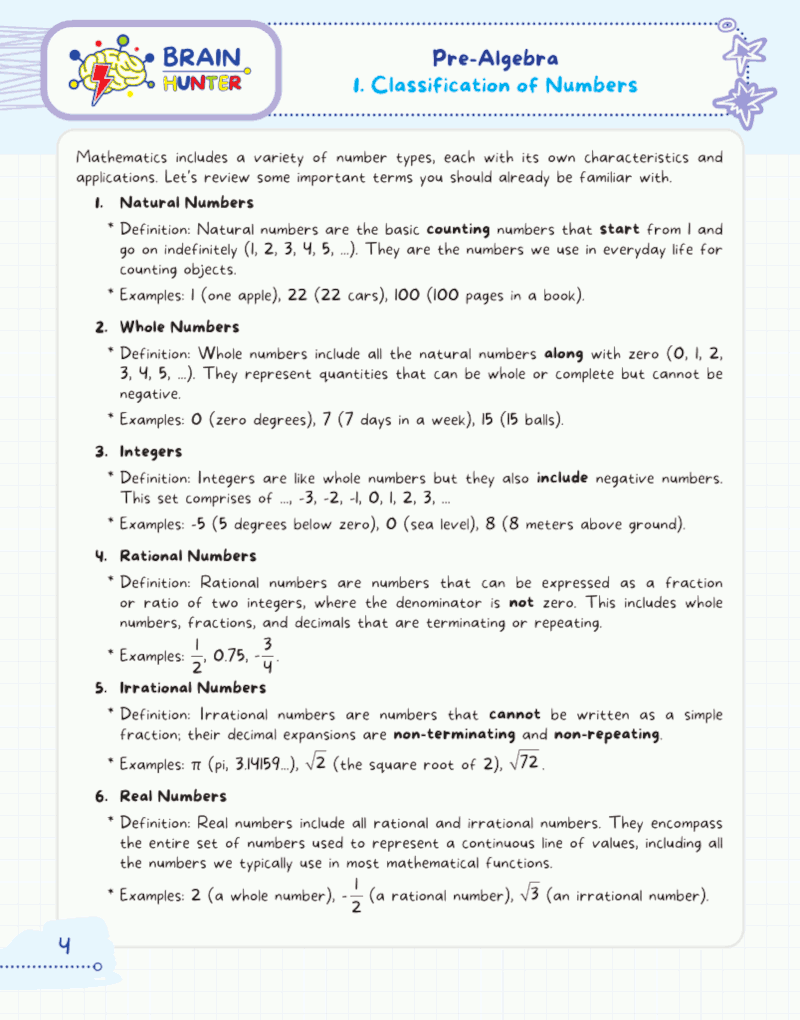 Math Practice Workbook: PRE-ALGEBRA: 1400+ Questions Math Practice Workbook: PRE-ALGEBRA: 1400+ Questions