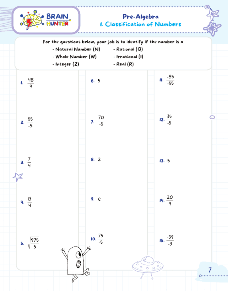 Math Practice Workbook: PRE-ALGEBRA: 1400+ Questions Math Practice Workbook: PRE-ALGEBRA: 1400+ Questions