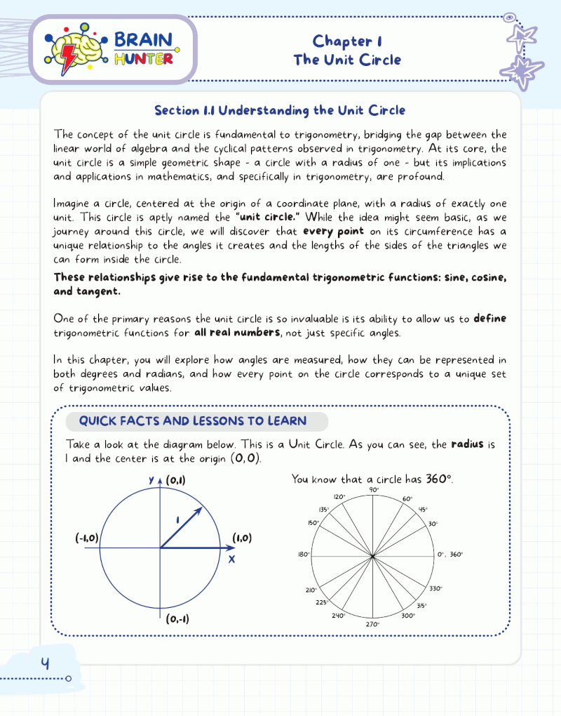 High School Trigonometry Practice Workbook High School Trigonometry Practice Workbook