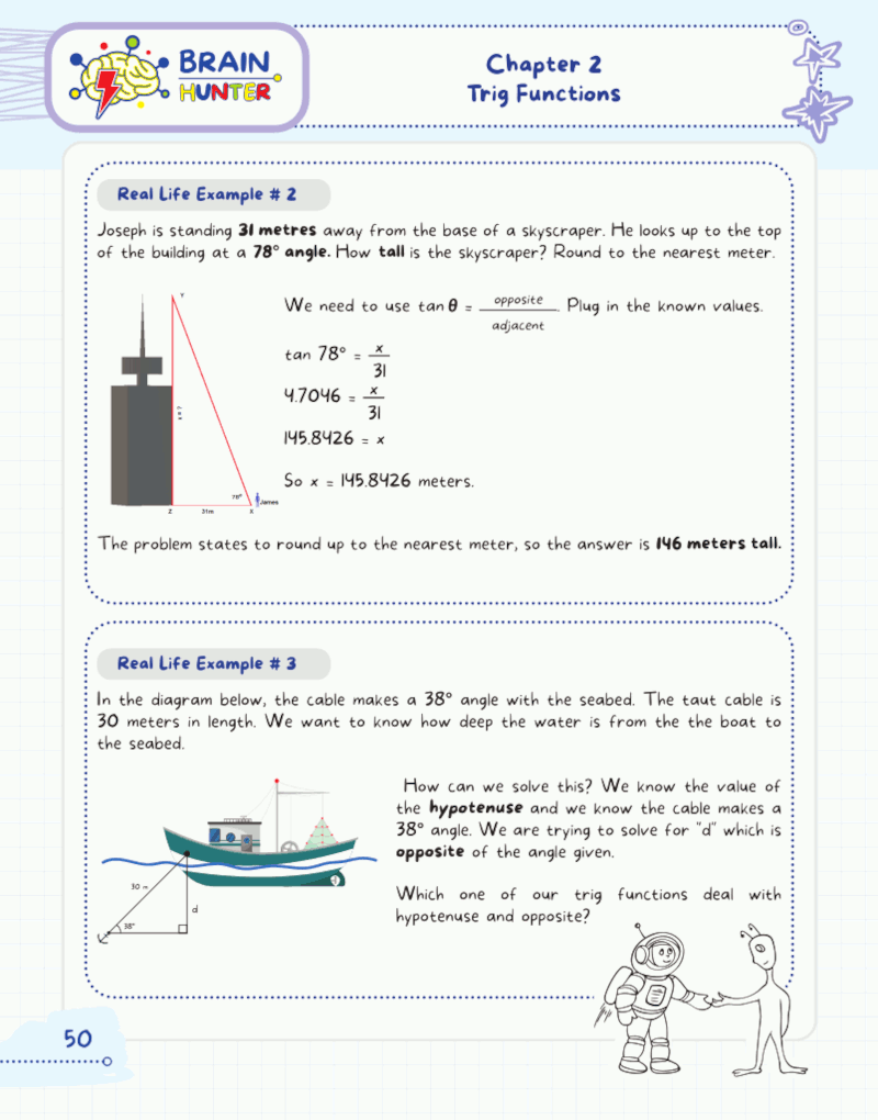 High School Trigonometry Practice Workbook High School Trigonometry Practice Workbook