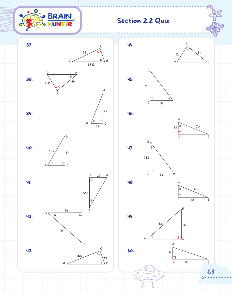 High School Trigonometry Practice Workbook High School Trigonometry Practice Workbook