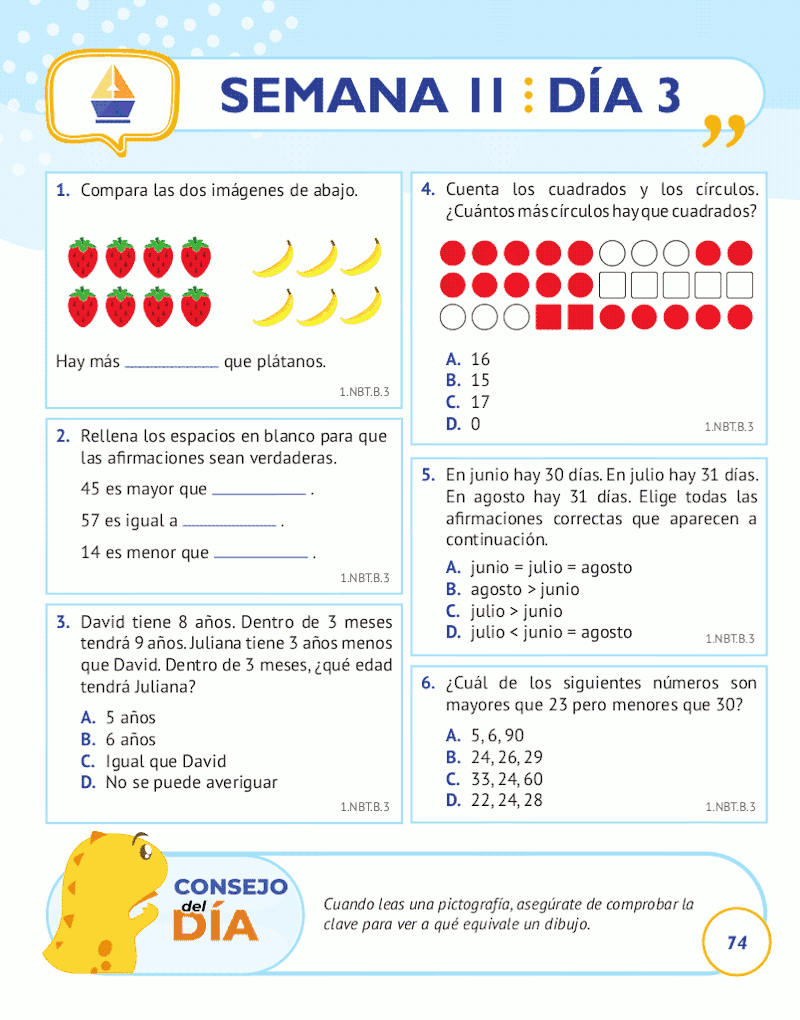 1st Grade Common Core Math: Spanish Edition