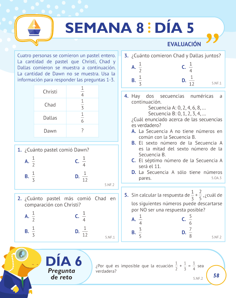 5th Grade Common Core Math: Spanish Edition 5th Grade Common Core Math: Spanish Edition