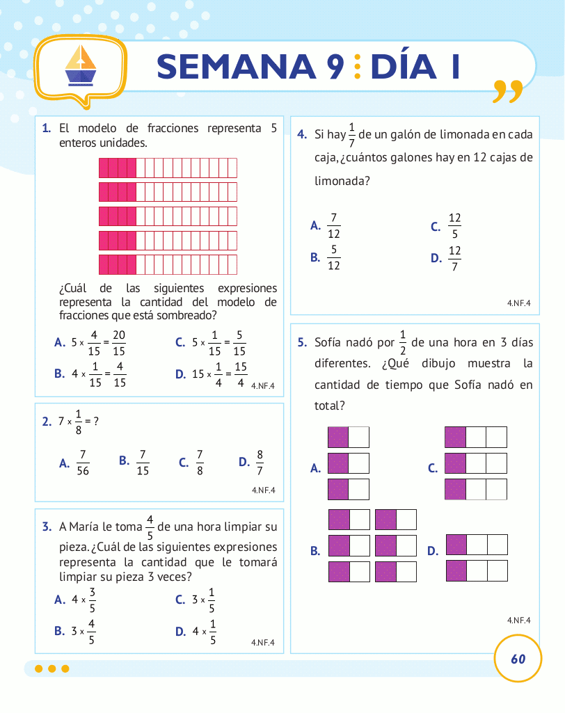 4th Grade Common Core Math: Spanish Edition 4th Grade Common Core Math: Spanish Edition