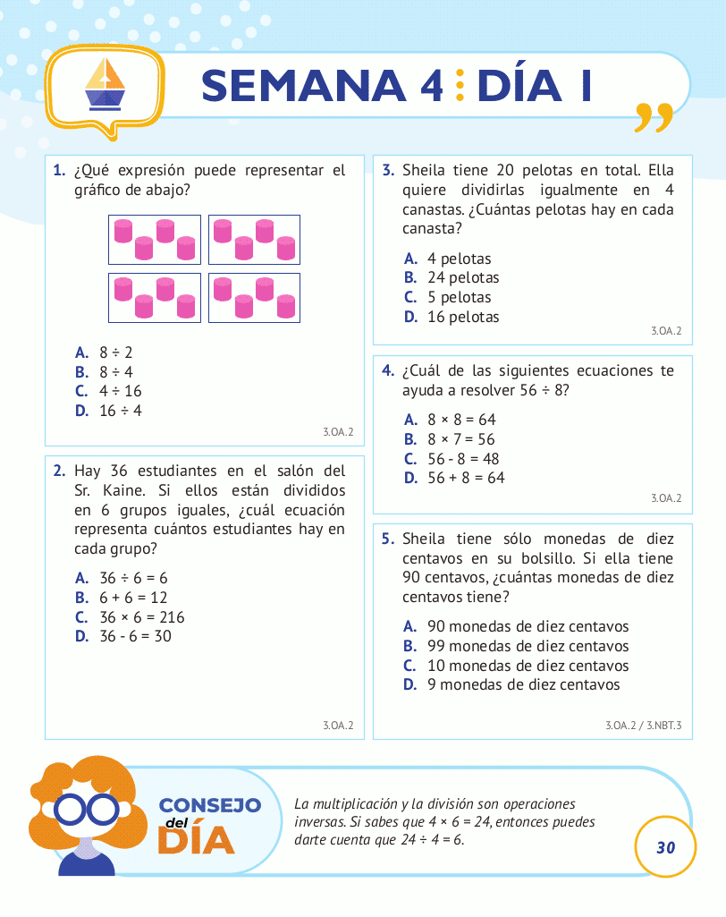 3rd Grade Common Core Math: Spanish Edition 3rd Grade Common Core Math: Spanish Edition