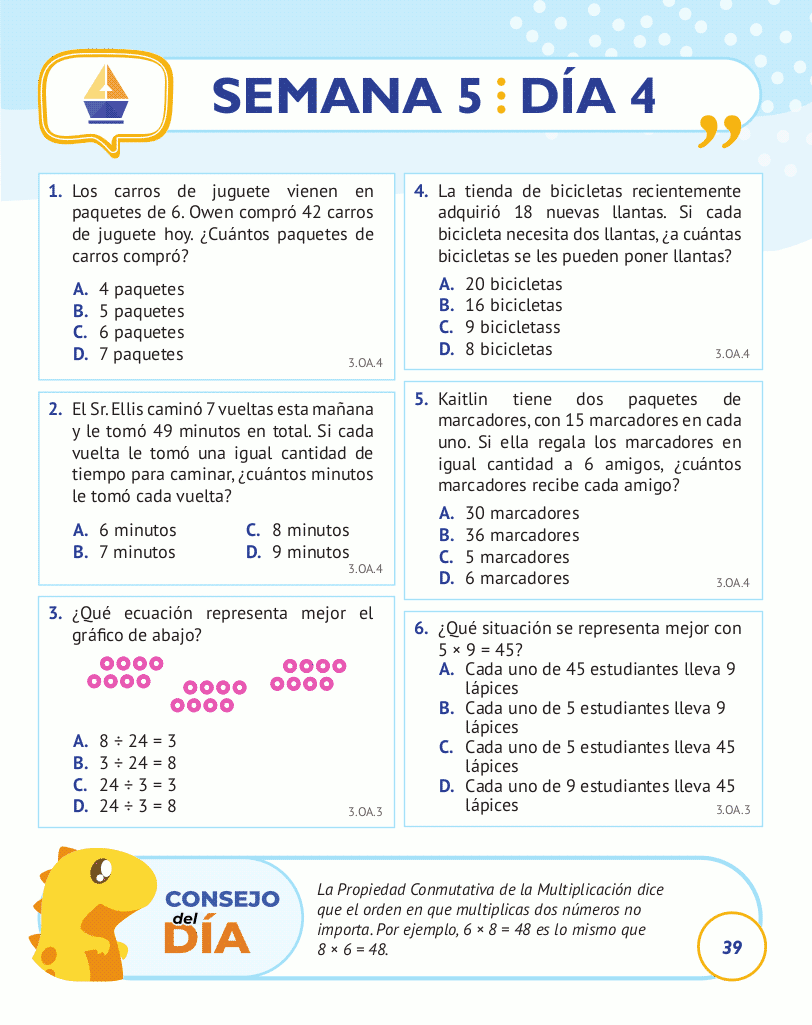 3rd Grade Common Core Math: Spanish Edition 3rd Grade Common Core Math: Spanish Edition