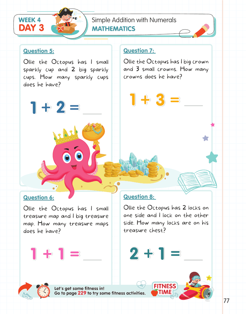 Kids Summer Academy By Argoprep: Grade Prek-K