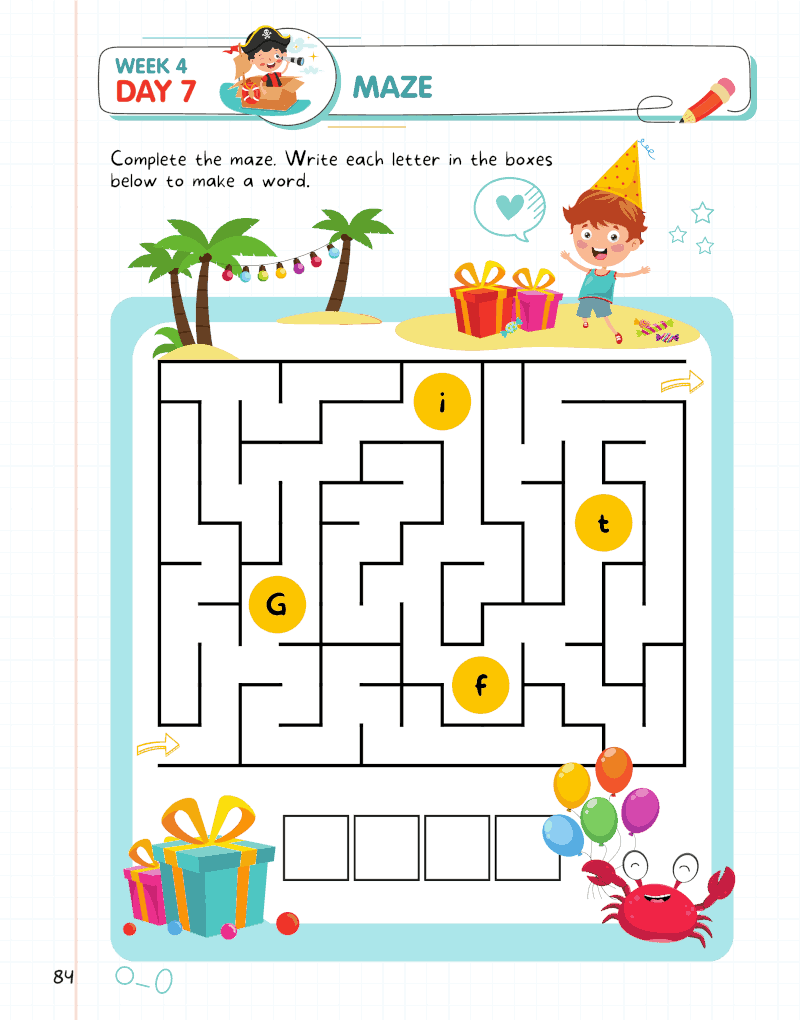 Kids Summer Academy By Argoprep: Grade Prek-K