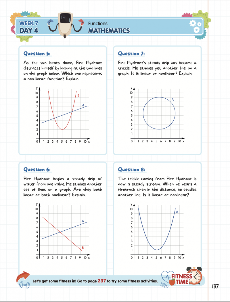 Kids Summer Academy By Argoprep: Grade 8-9
