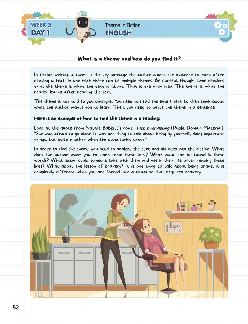 Kids Summer Academy By Argoprep: Grade 8-9