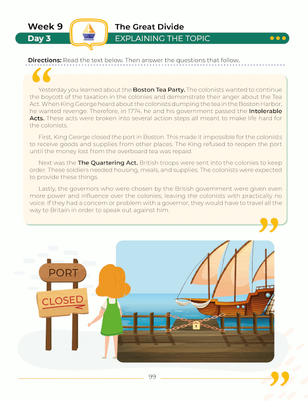 4th Grade Social Studies: Daily Practice Workbook