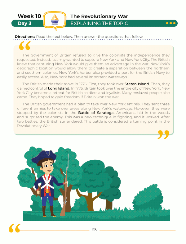 4th Grade Social Studies: Daily Practice Workbook