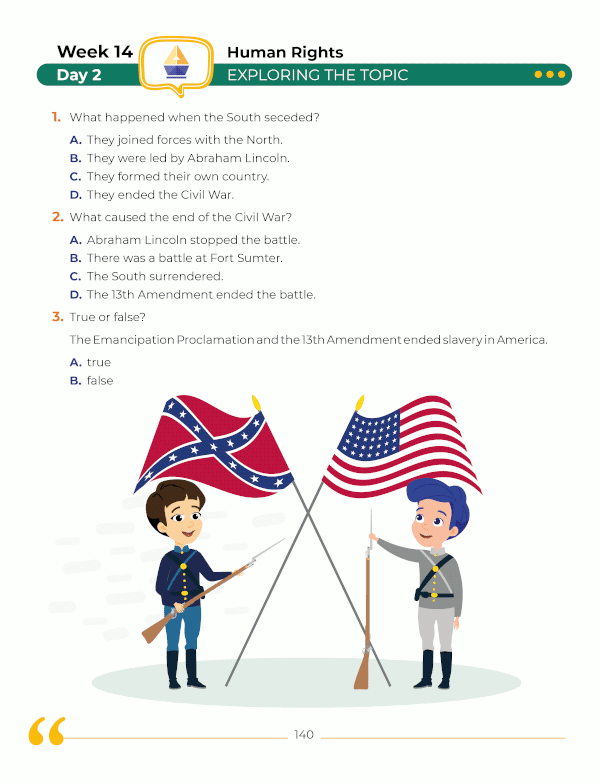 4th Grade Social Studies: Daily Practice Workbook
