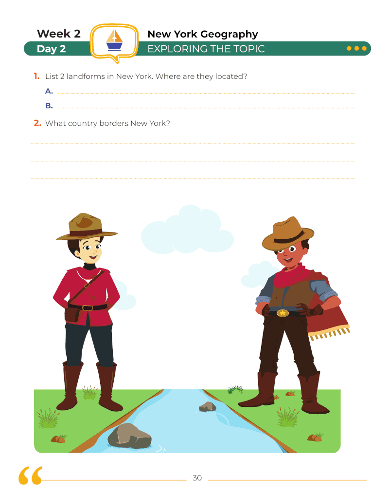 4th Grade Social Studies: Daily Practice Workbook