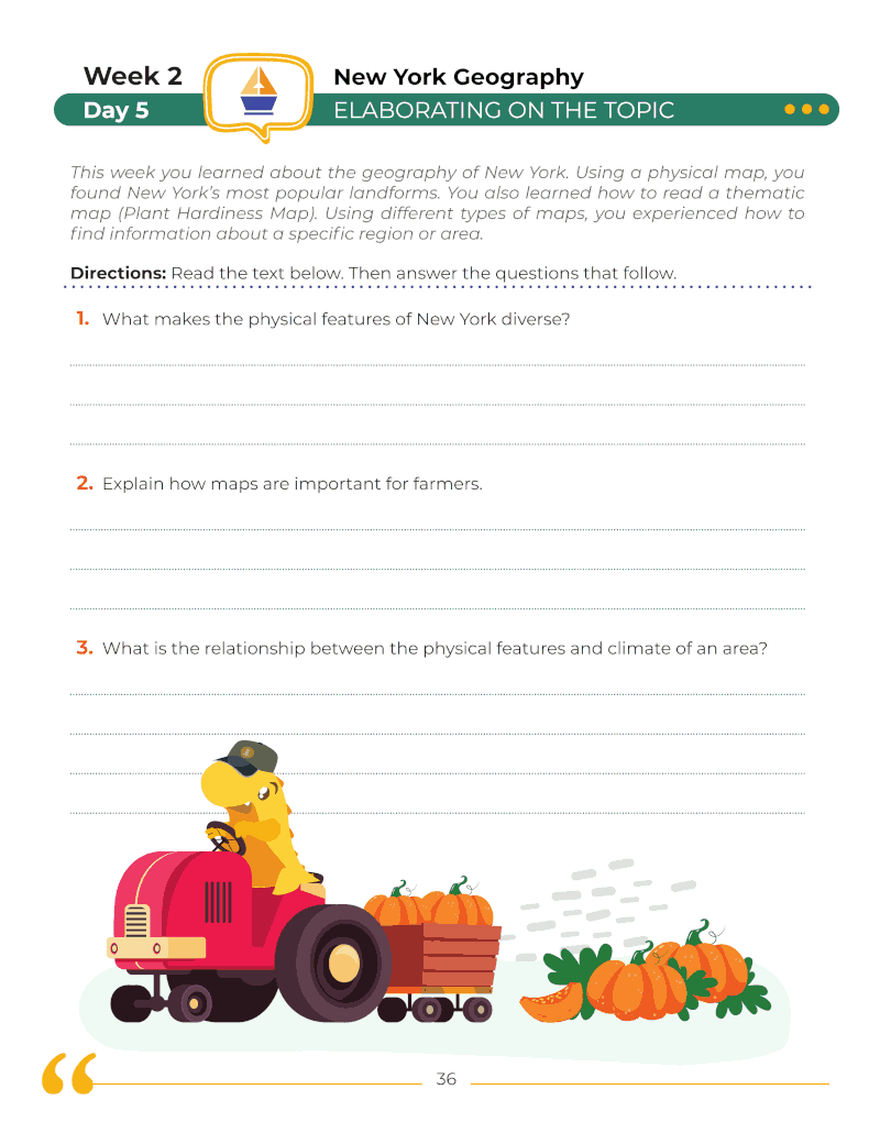 4th Grade Social Studies: Daily Practice Workbook