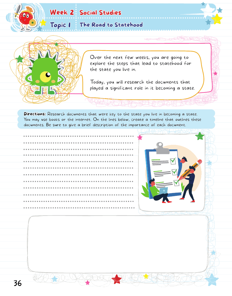 Summer Activity Playground Grade 3-4