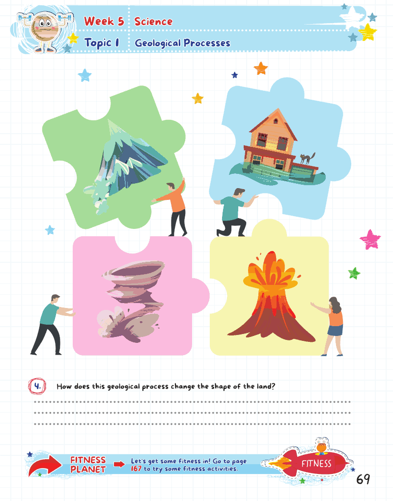 Summer Activity Playground Grade 4-5