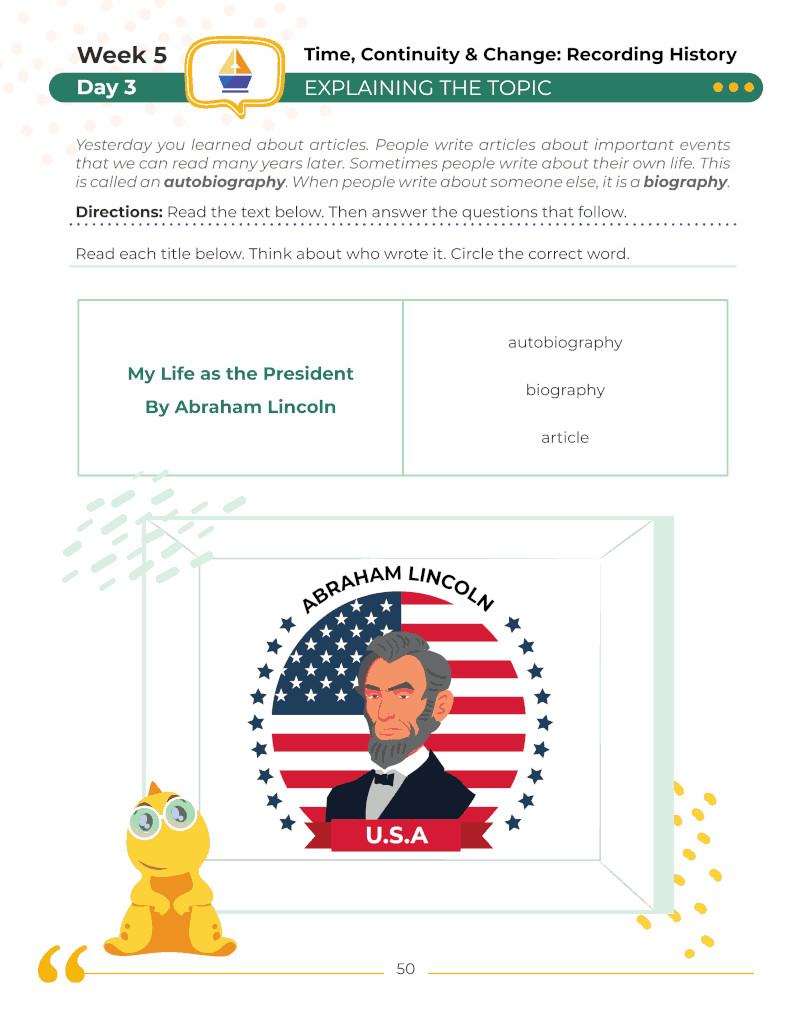2nd Grade Social Studies: Daily Practice Workbook