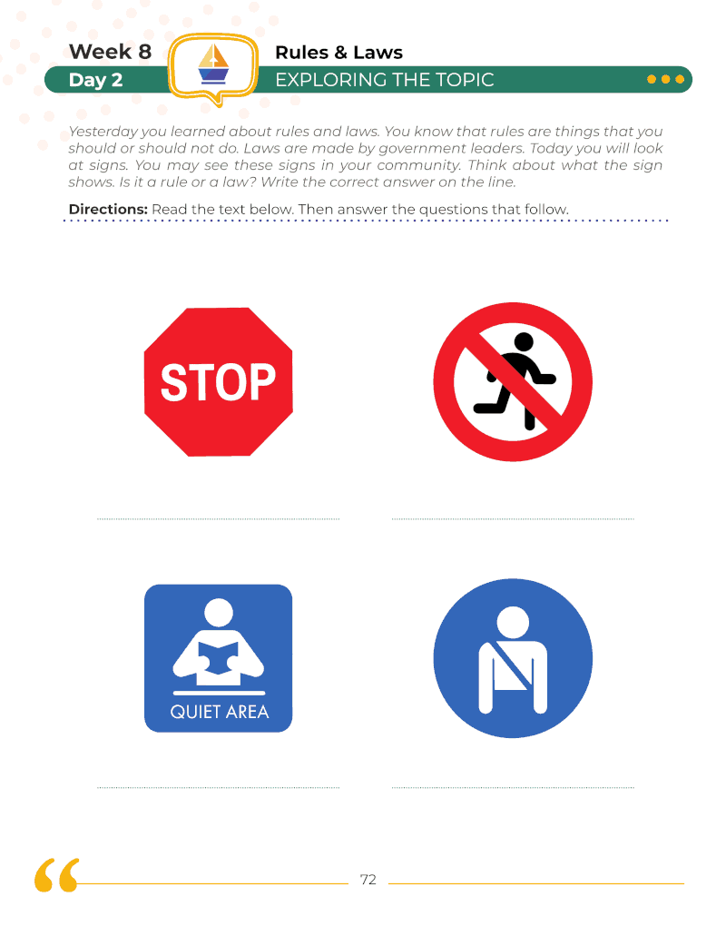 2nd Grade Social Studies: Daily Practice Workbook
