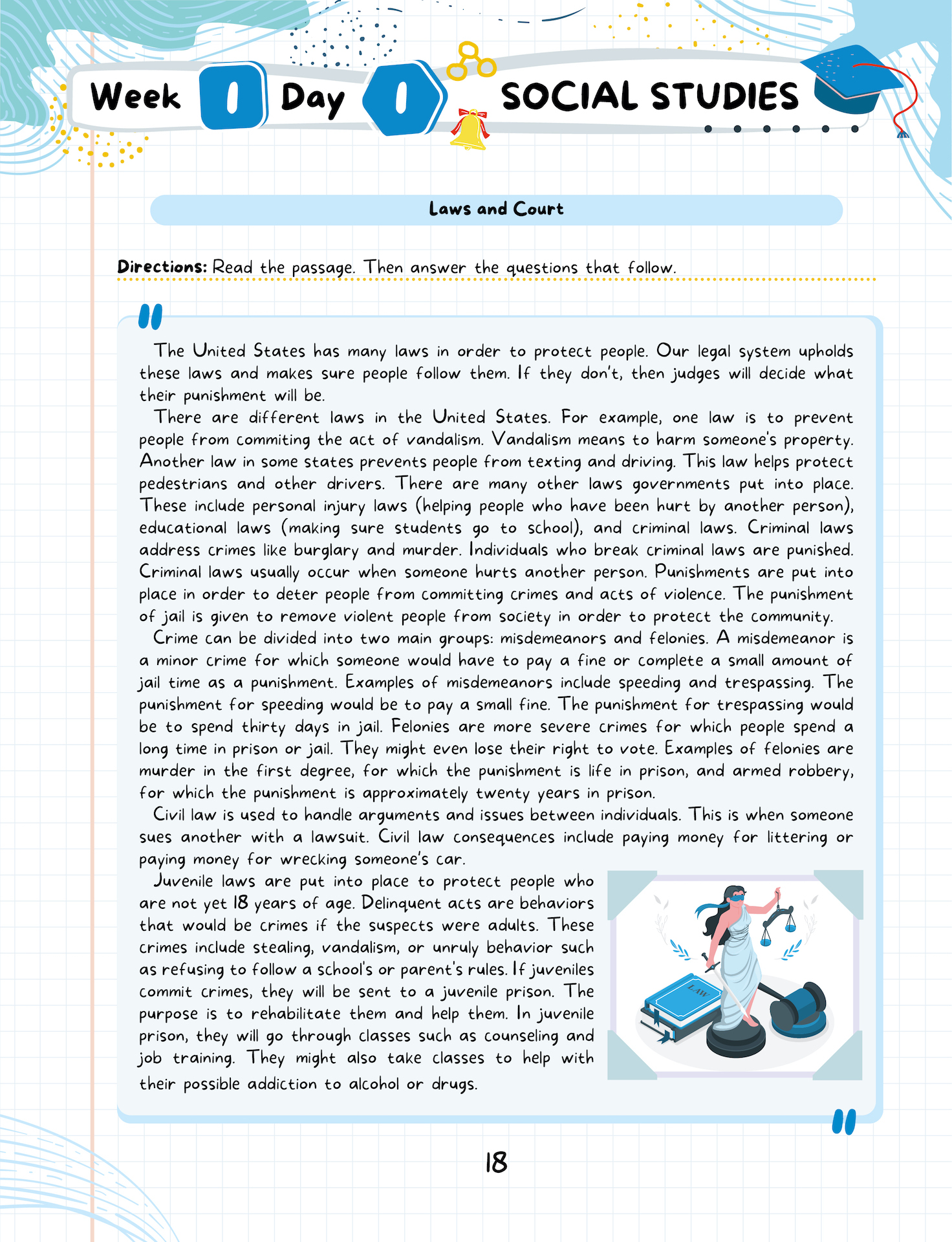 Kids Winter Academy By Argoprep: Grade 8