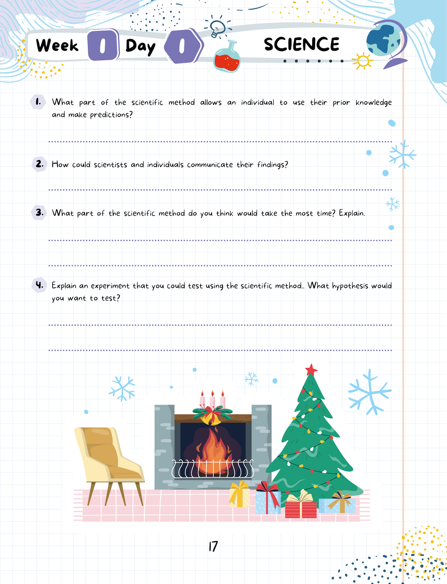 Kids Winter Academy by ArgoPrep: Grade 7