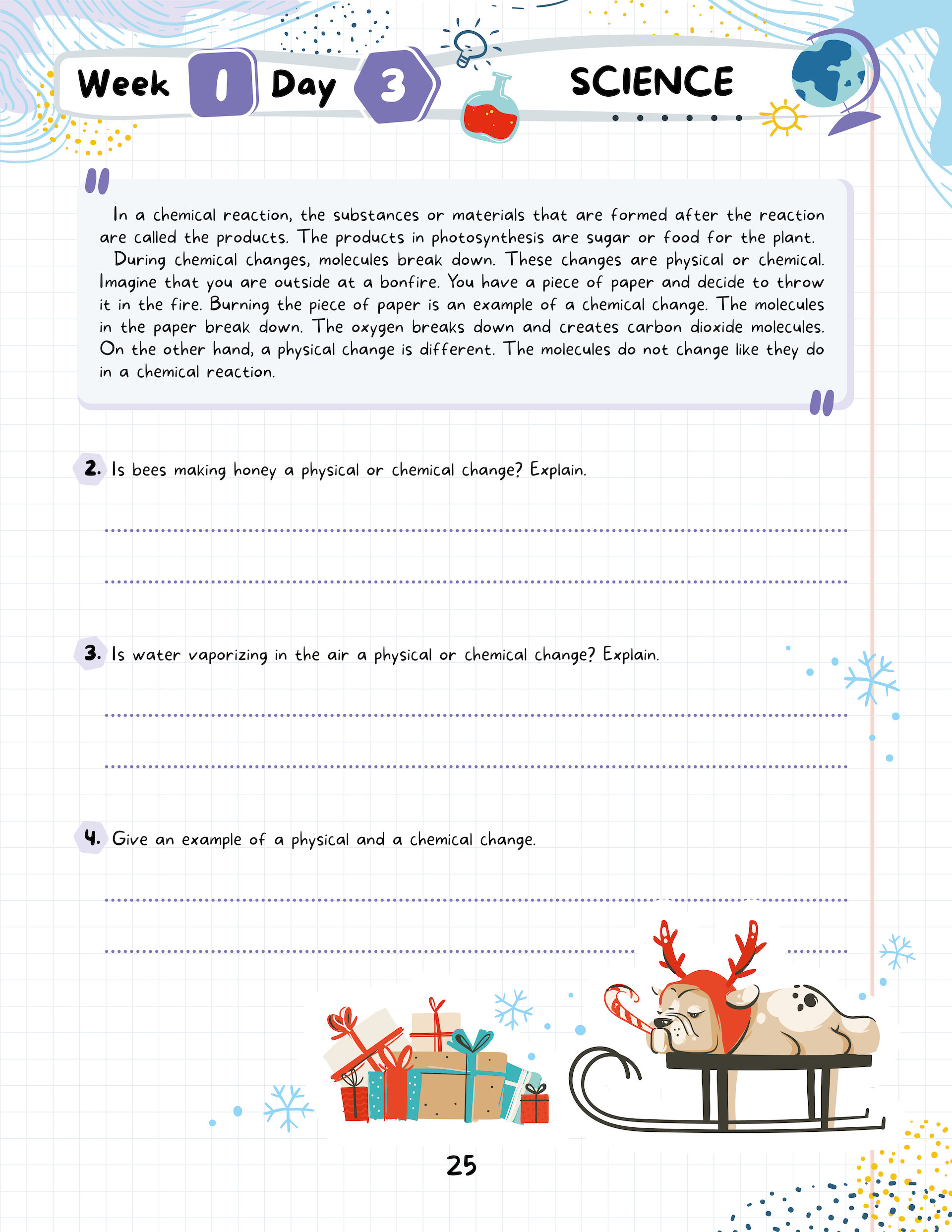 Kids Winter Academy by ArgoPrep: Grade 6