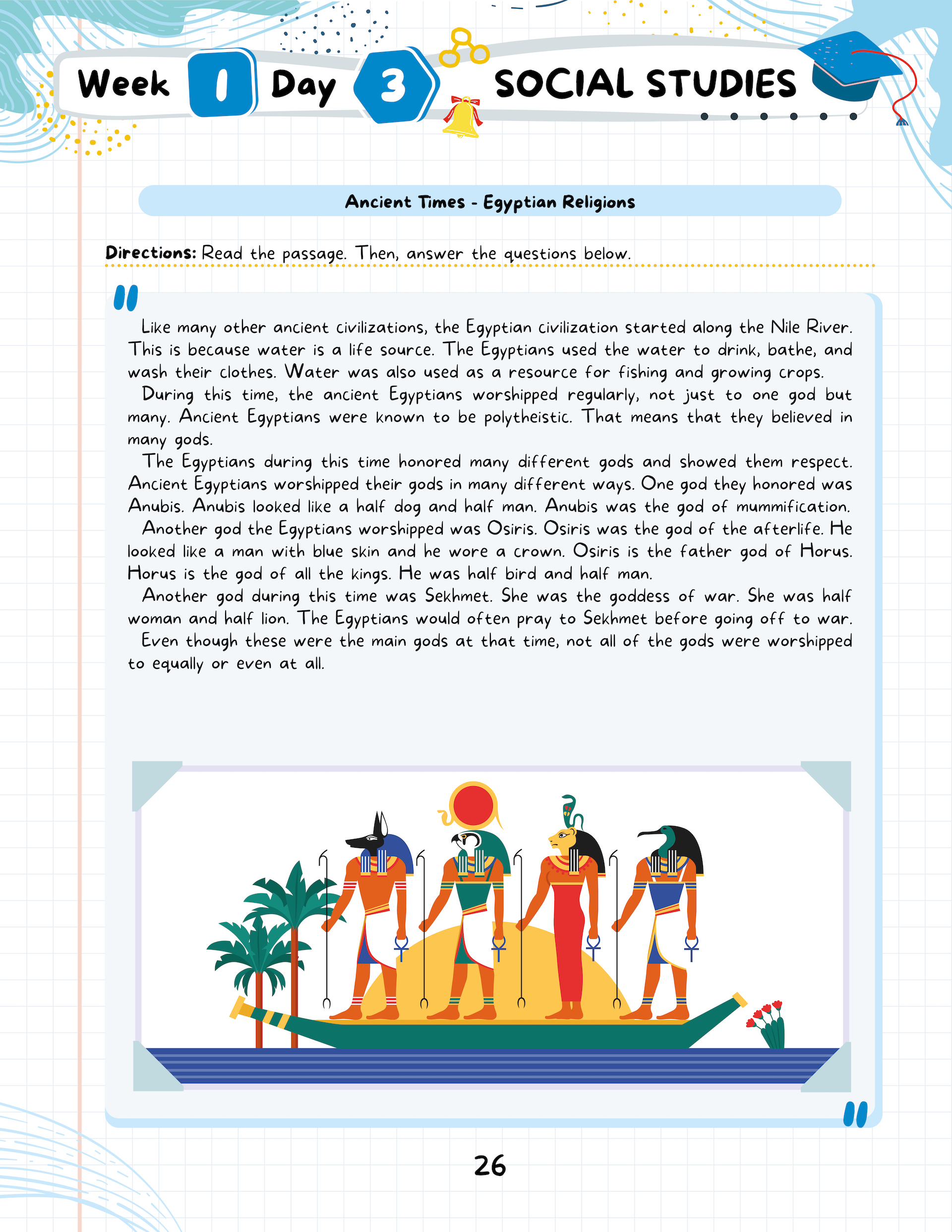 Kids Winter Academy by ArgoPrep: Grade 6