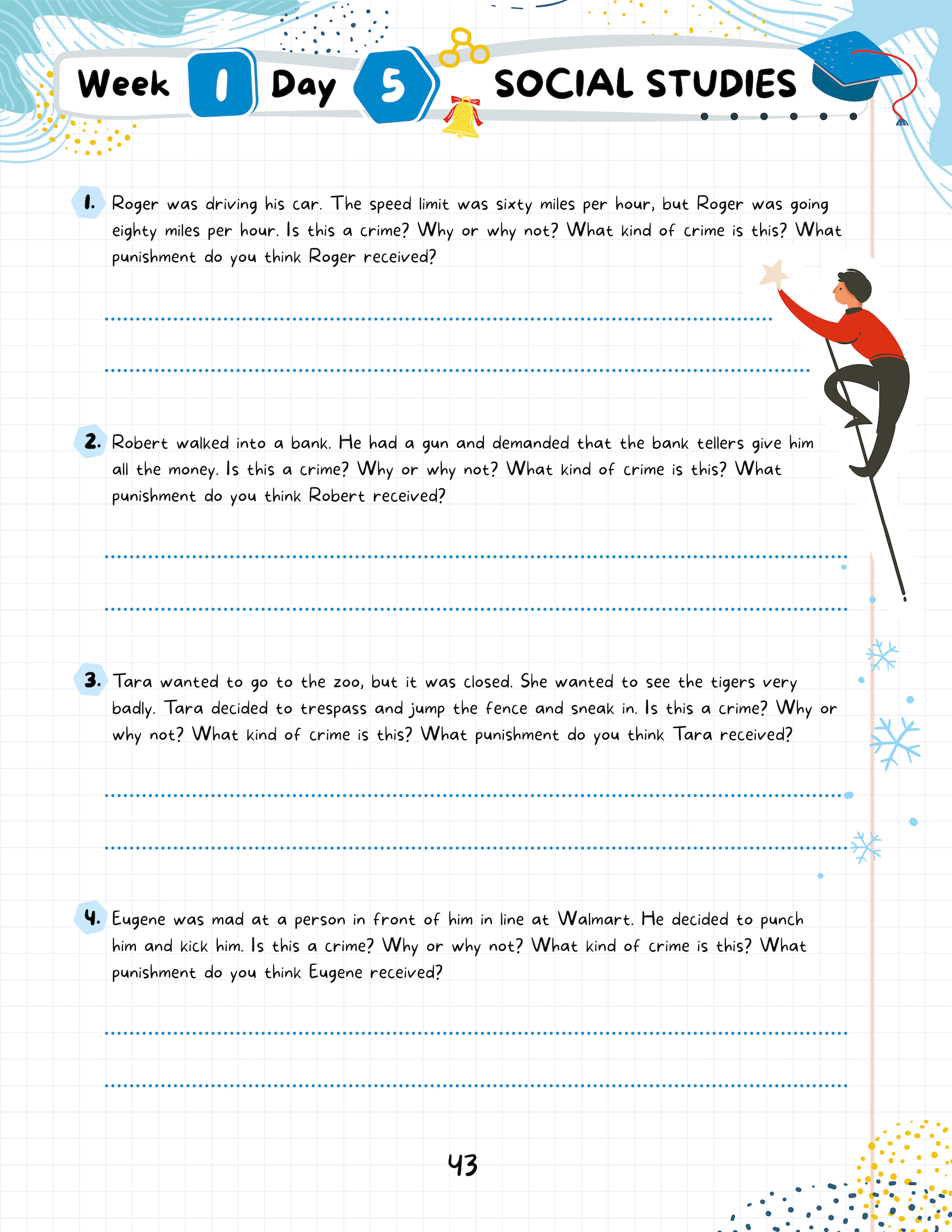 Kids Winter Academy by ArgoPrep: Grade 6