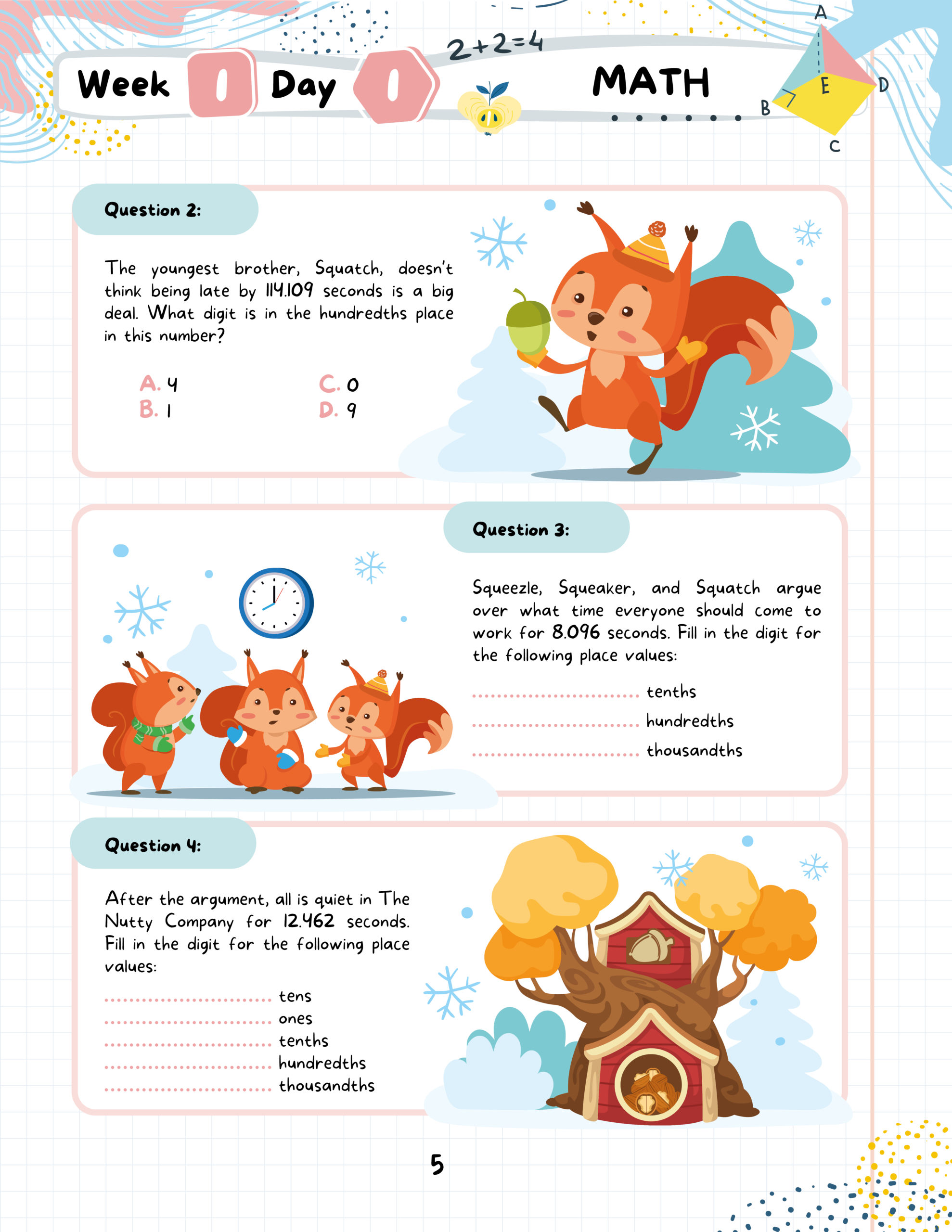 Kids Winter Academy by ArgoPrep: Grade 5 Kids Winter Academy by ArgoPrep: Grade 5