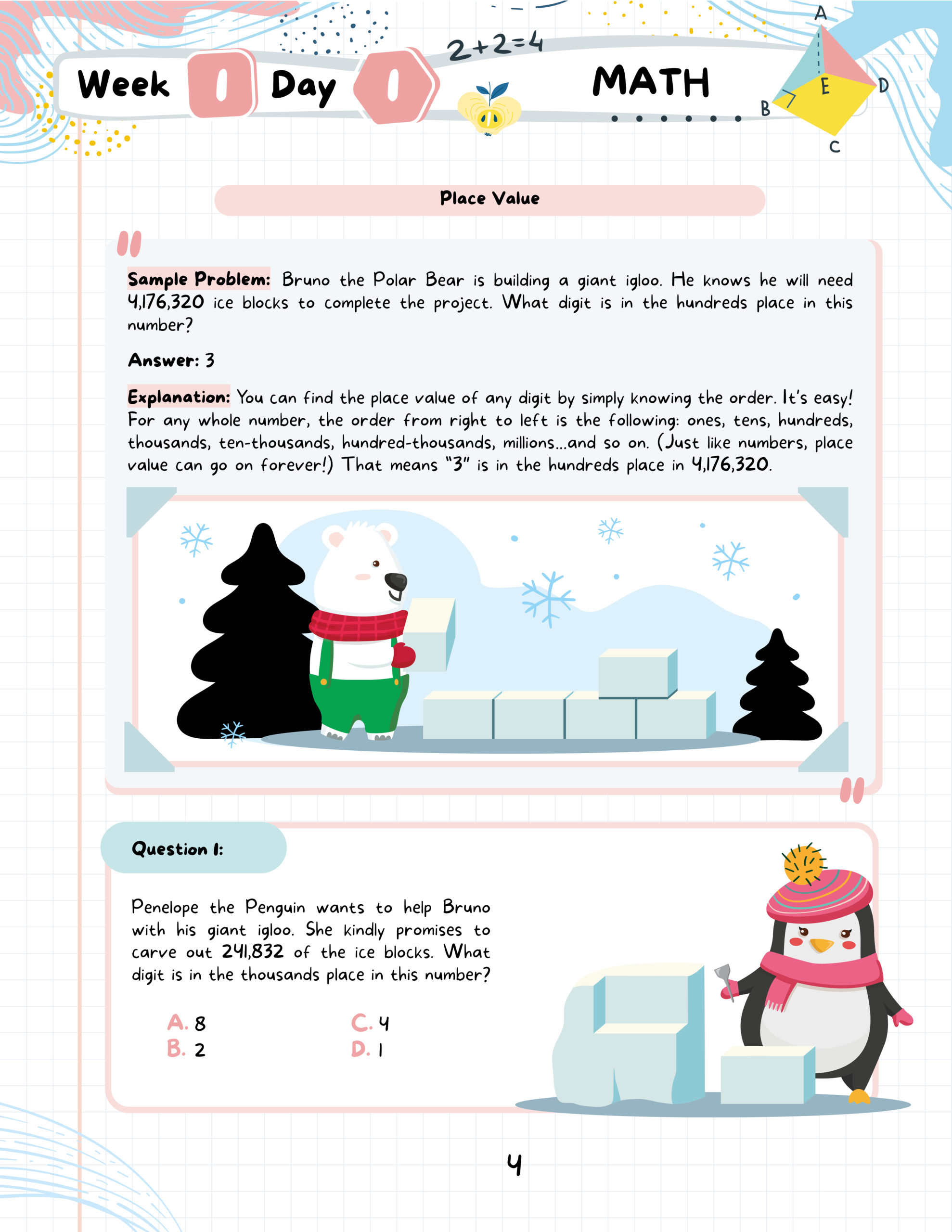 Kids Winter Academy by ArgoPrep: Grade 4 Kids Winter Academy by ArgoPrep: Grade 4