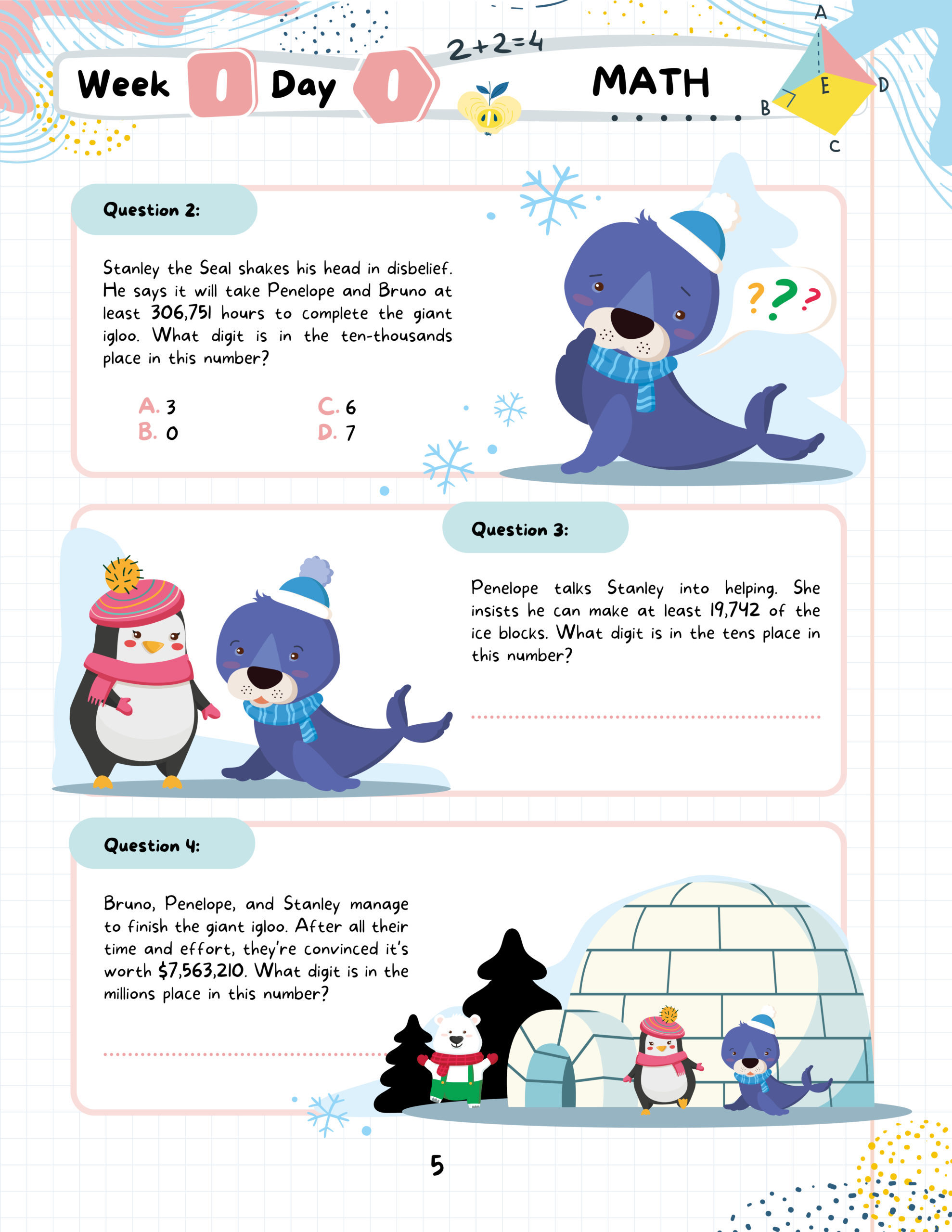 Kids Winter Academy by ArgoPrep: Grade 4 Kids Winter Academy by ArgoPrep: Grade 4