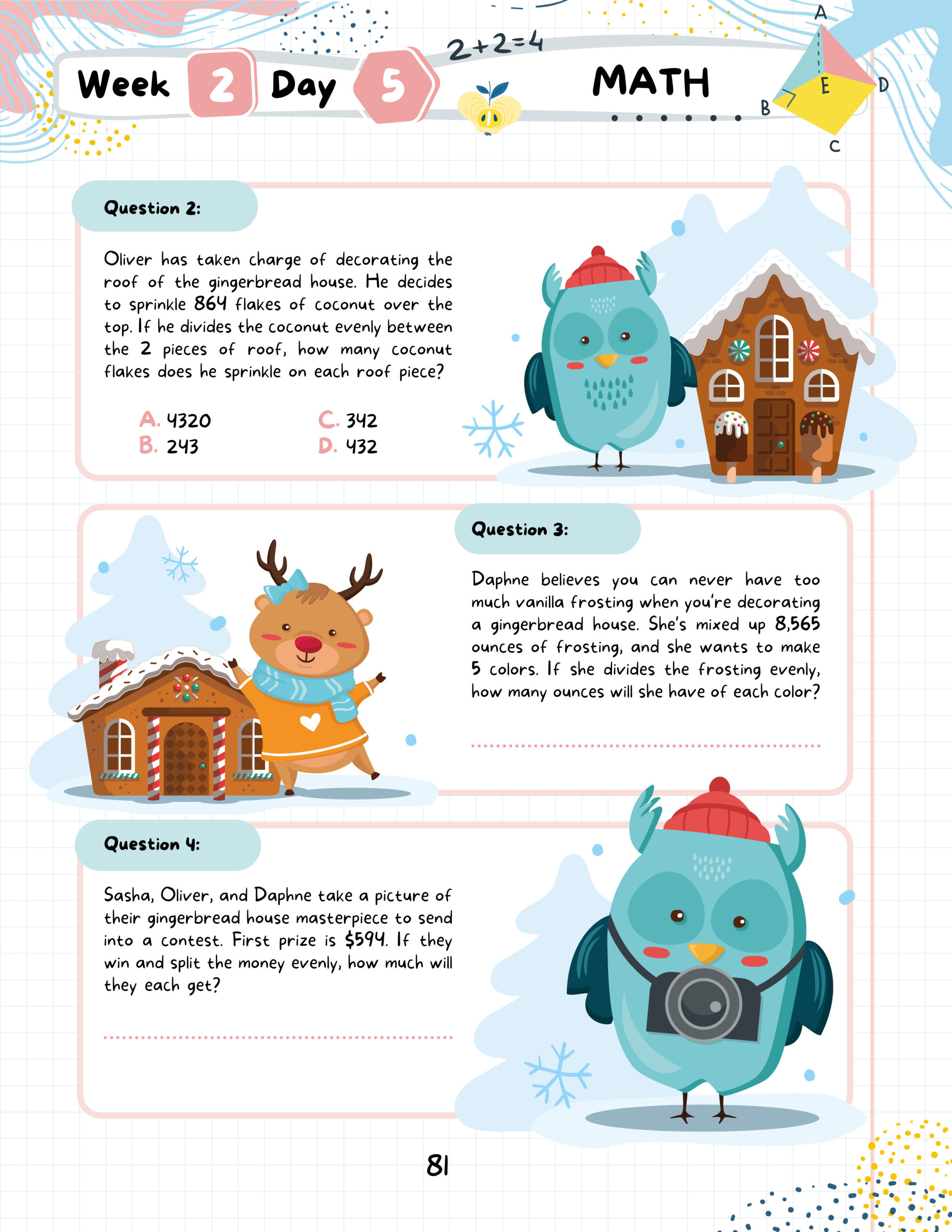 Kids Winter Academy by ArgoPrep: Grade 4 Kids Winter Academy by ArgoPrep: Grade 4