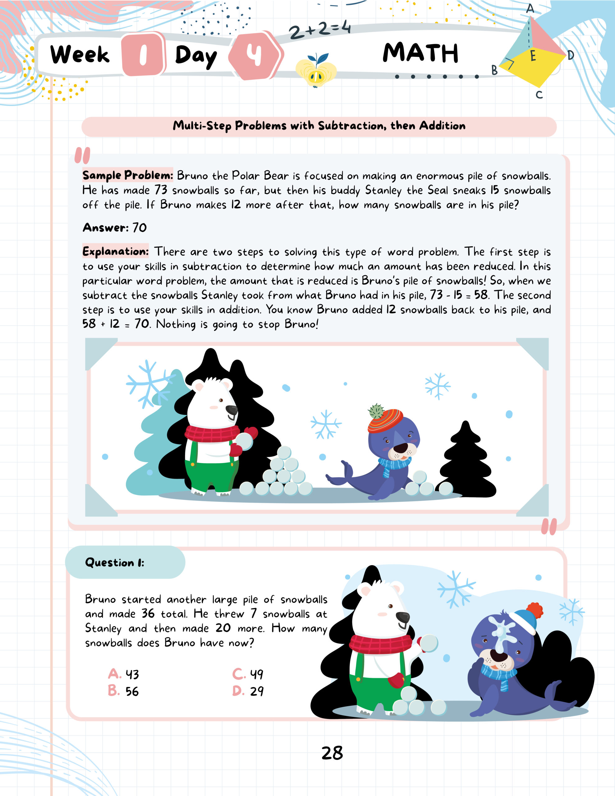 Kids Winter Academy by ArgoPrep: Grade 4 Kids Winter Academy by ArgoPrep: Grade 4