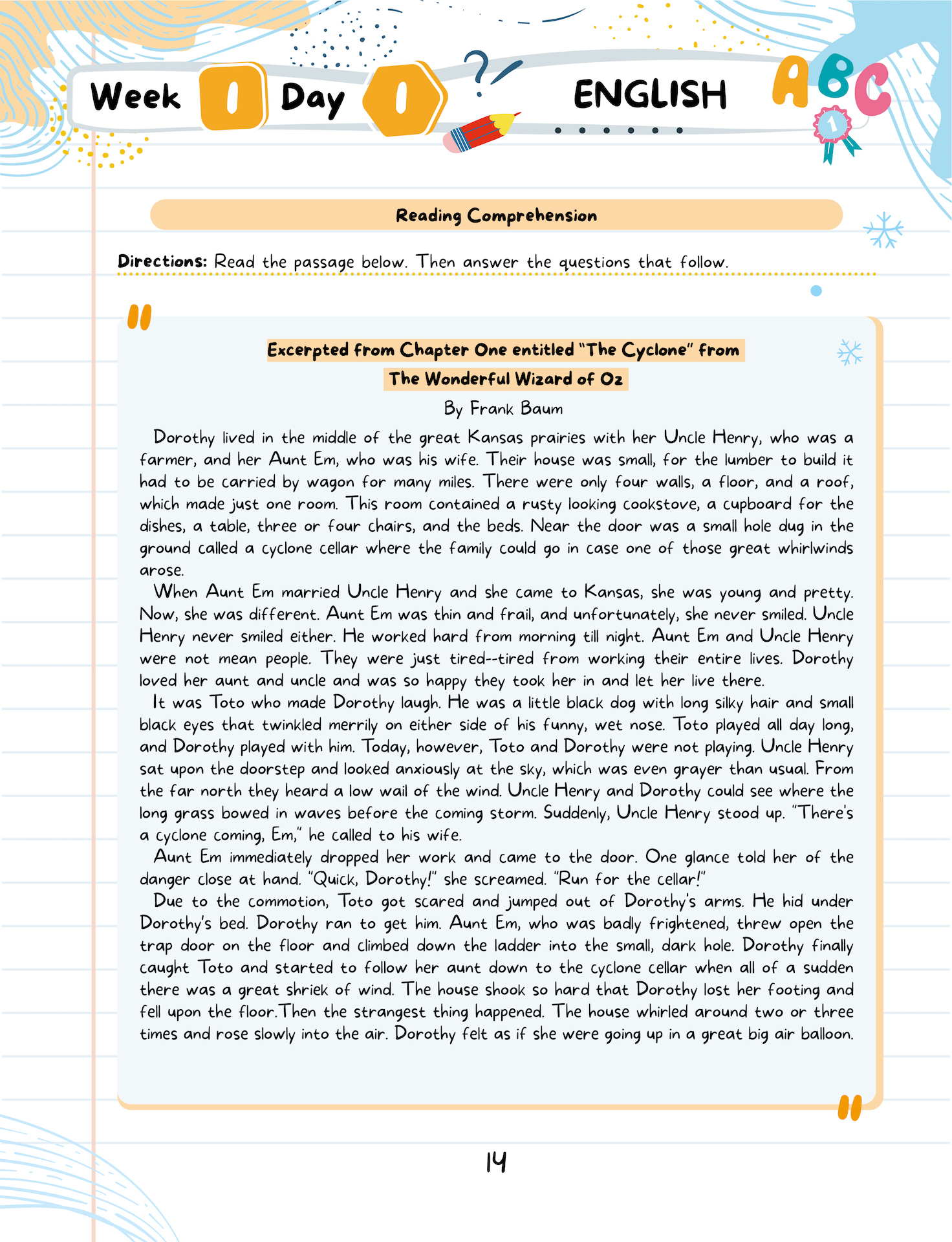 Kids Winter Academy by ArgoPrep: Grade 3