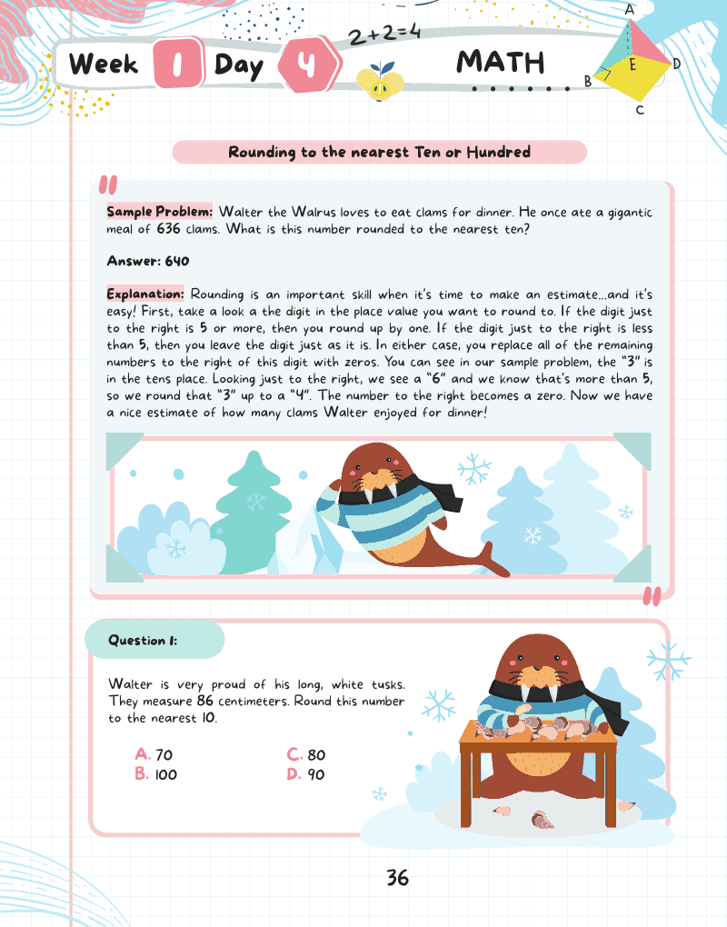 Kids Winter Academy by ArgoPrep: Grade 3
