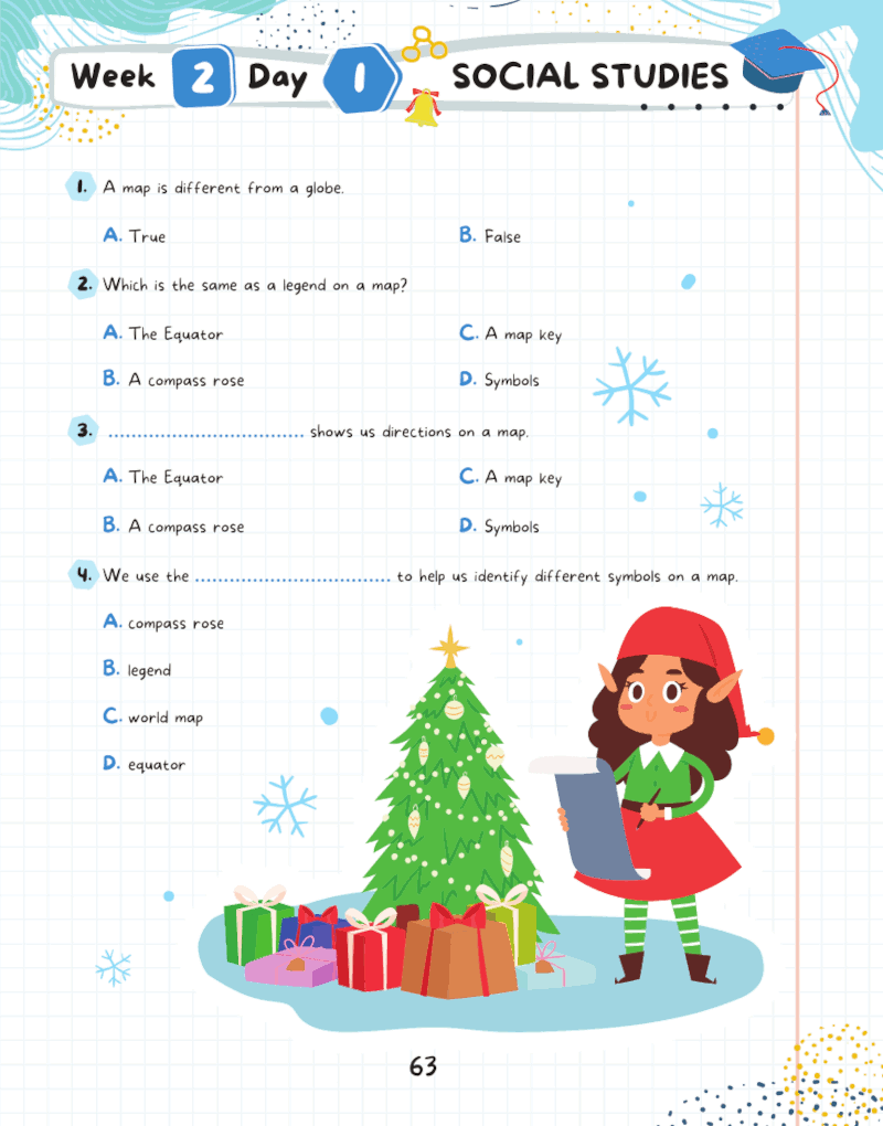 Kids Winter Academy by ArgoPrep: Grade 2