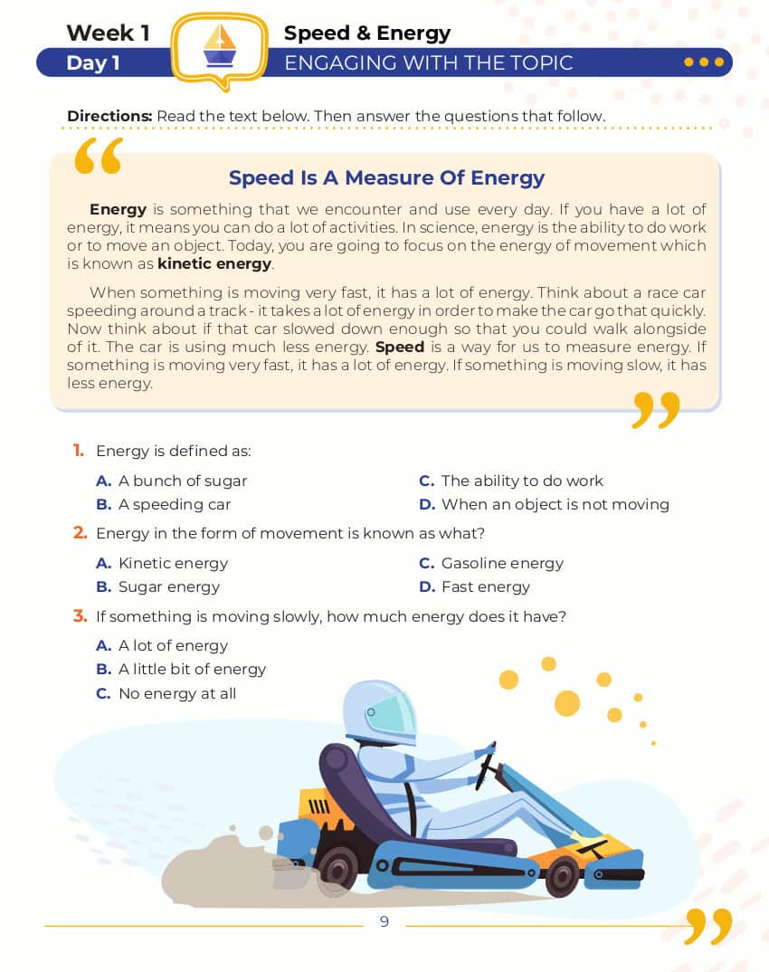 4th Grade Science: Daily Practice Workbook | 20 Weeks of Fun Activities