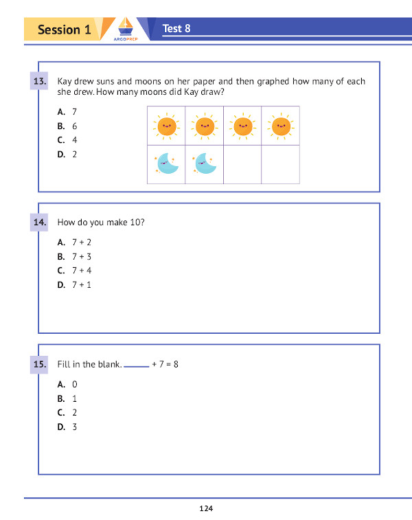 1st Grade Math Practice Book: 8 Full-Length Simulated Math Tests 1st Grade Math Practice Book: 8 Full-Length Simulated Math Tests