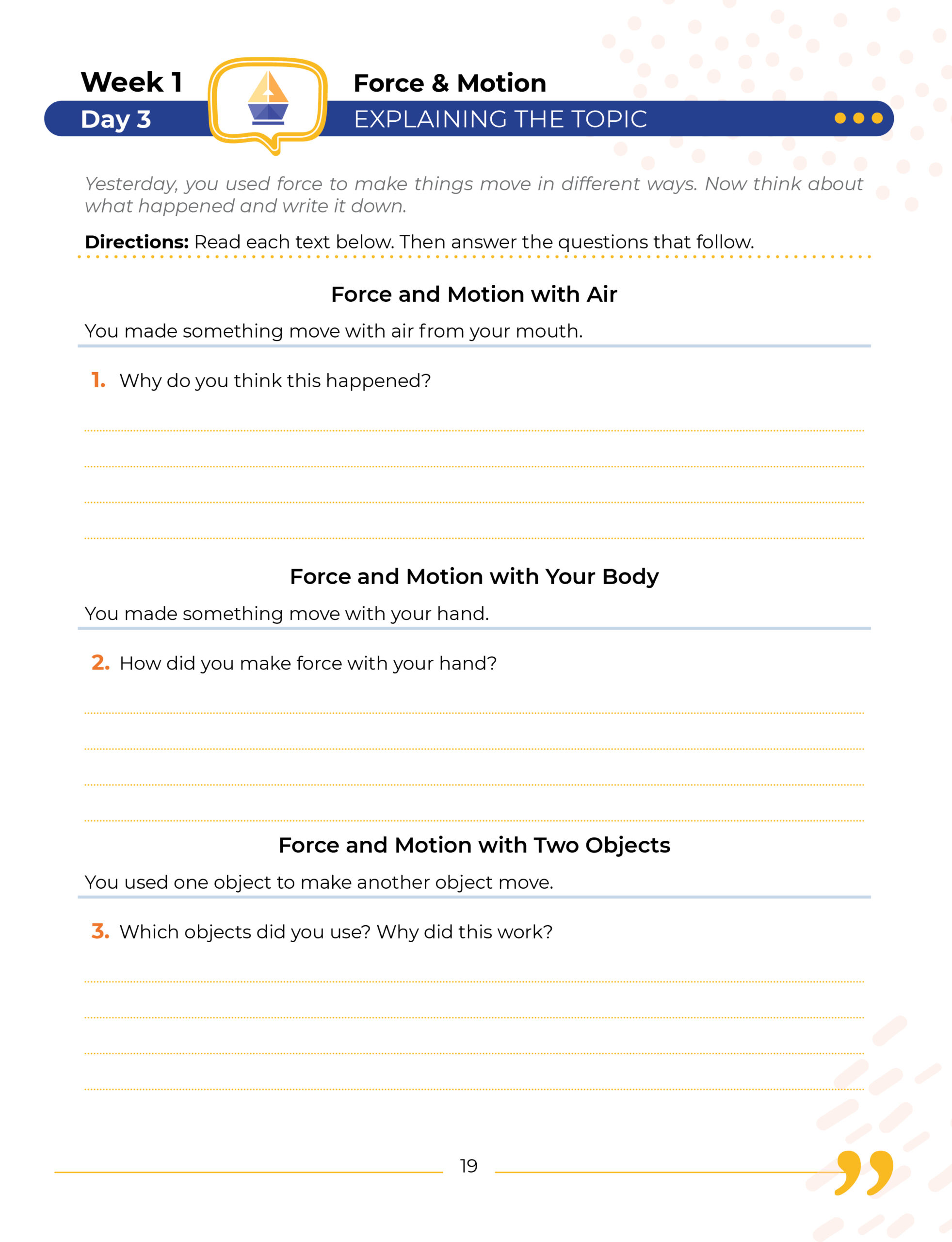 Kindergarten Science: Daily Practice Workbook | 20 Weeks of Fun Activities
