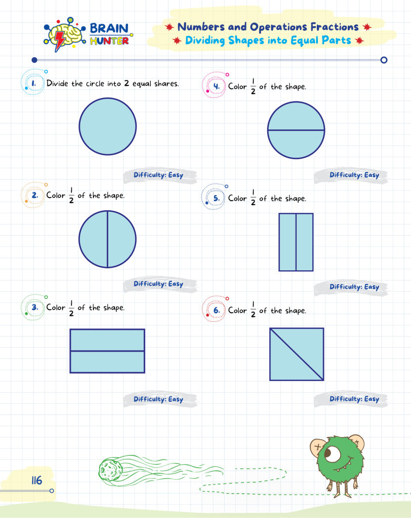 Math Practice Workbook For Grades 1-3