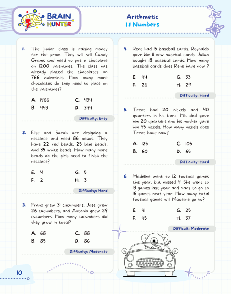 Math Practice Workbook for Grades 4-5: 1000+ Questions You Need to Kill in Elementary School