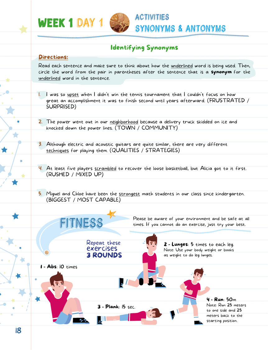 Kids Summer Academy by ArgoPrep: Grade 4-5