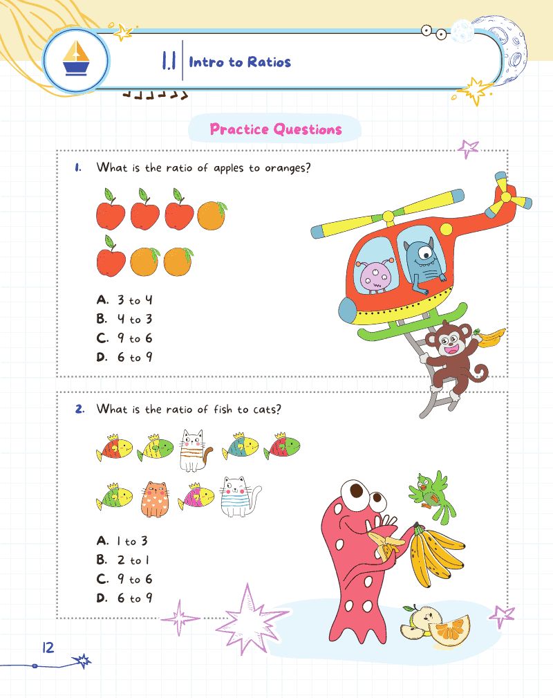 Introducing Math! Grade 6 By Argoprep: 600+ Practice Questions Introducing Math! Grade 6 By Argoprep: 600+ Practice Questions