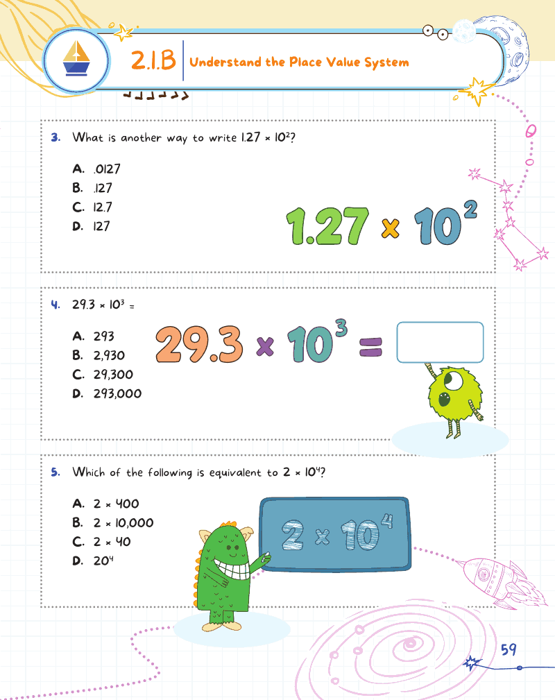 Introducing MATH! Grade 5 by ArgoPrep: 600+ Practice Questions Introducing MATH! Grade 5 by ArgoPrep: 600+ Practice Questions