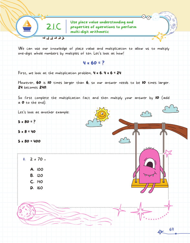 Introducing MATH! Grade 3 by ArgoPrep: 600+ Practice Questions Introducing MATH! Grade 3 by ArgoPrep: 600+ Practice Questions