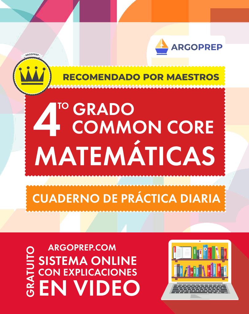 4th Grade Common Core Math: Spanish Edition